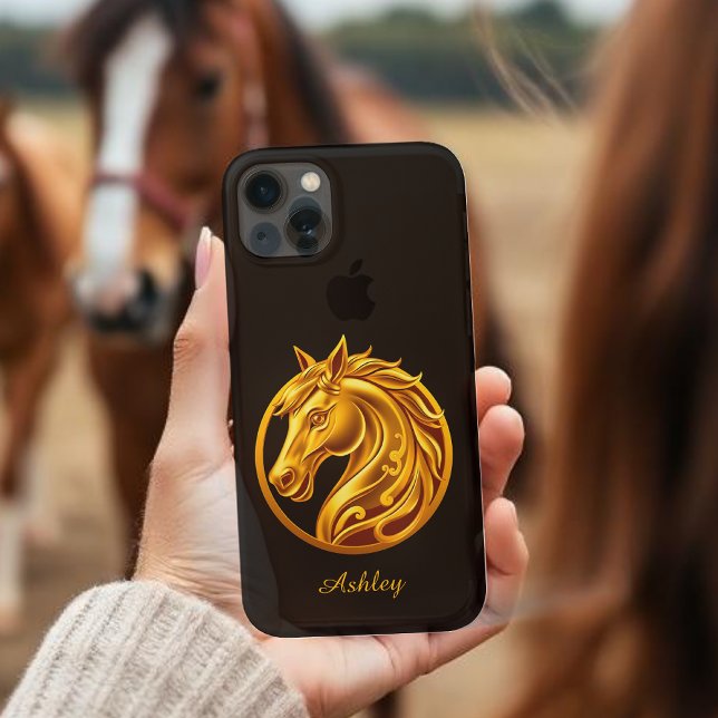 Cavalo Dourado (Gold Horse Case-Mate iPhone Case)