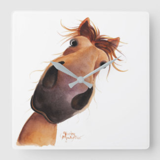 Cavalo Feliz " MAD MAX " num Relógio de Parede