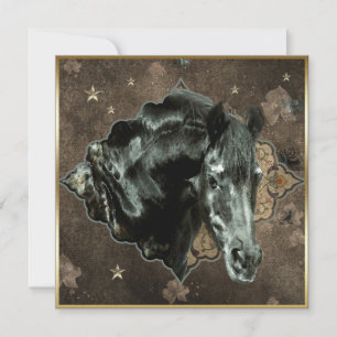 Cavalo Frísia - Cartão Saudável