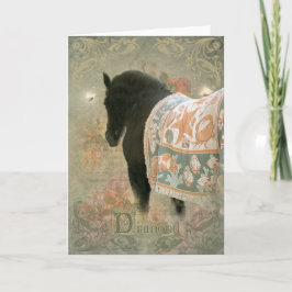 Cavalo Frísia - Cartão Saudável