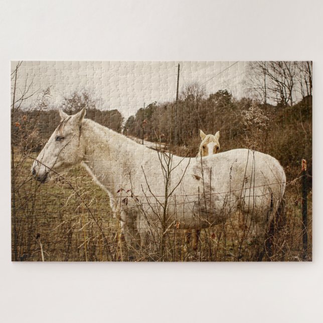 CAVALO MÃE Quebra-cabeça (Horizontal)