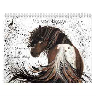 Cavalo Majestoso Por Calendário De Bihrle