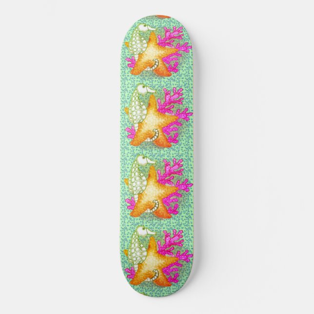 Cavalo-Marinho Estrela-do-Mar Skate (Frente)