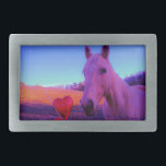 Cavalo Marrom e Coração Vermelho<br><div class="desc">Cavalo Marrom e Foto do Coração Vermelho por Sandy Closs. casamentos, coração, corações, cavalos, pôneis, pônei, amor, namorados, dia de os namorados, </div>