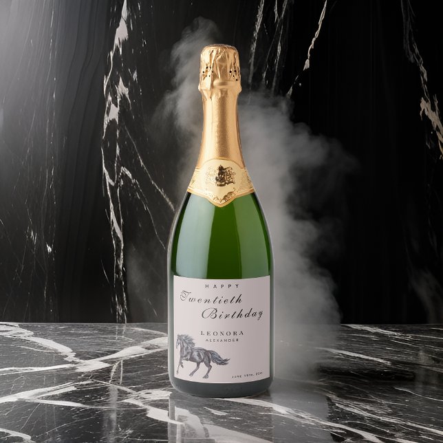 Cavalo Místico de Aquarela QUALQUER Festa de anive (Criador carregado)