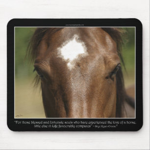 Cavalo Mousepad da castanha