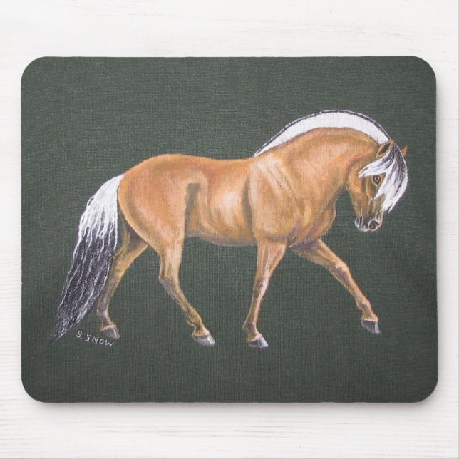 Cavalo Mousepad do fiorde (Frente)