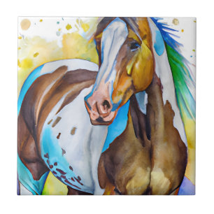 Cavalo Pintado Aquarela