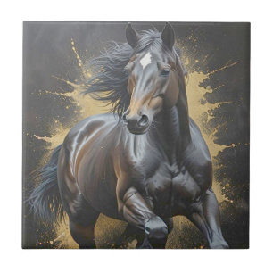 cavalo preto descolado