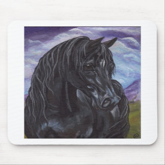 CAVALO PRETO Mousepad do GARANHÃO
