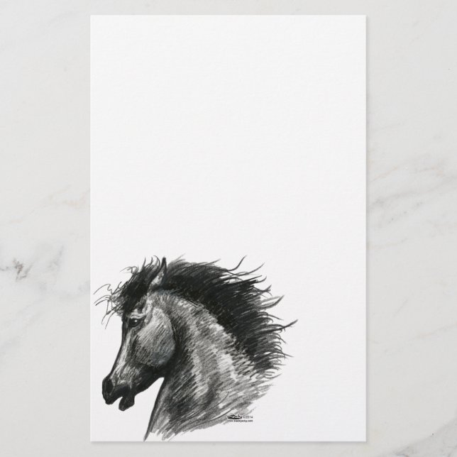 Cavalo Selvagem de Fiery (Frente)