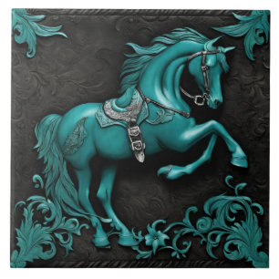 Cavalo Turquesa Russo do País Ocidental