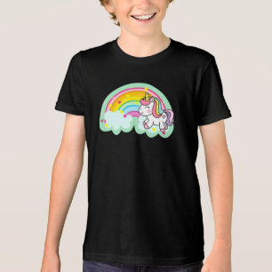 Cavalo Unicórnio com Cartoon Arco-Íris-24964