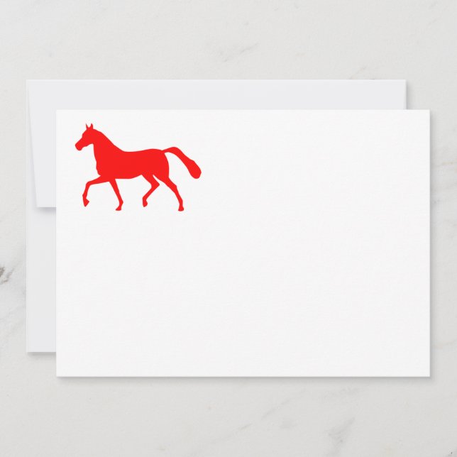 Cavalo Vermelho (Frente)