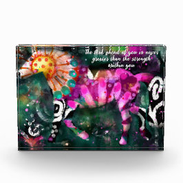 Cavalo Whimsical Abstrato Inspiracional de Força