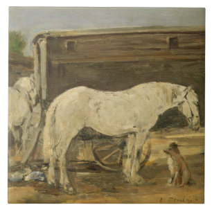 Cavalos aciganados, c.1885-90 (óleo em canvas)