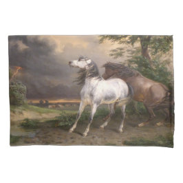 Cavalos Assustados pela Tempestade (por Carle Vern