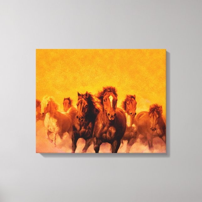 Cavalos - Canvas (Frente)