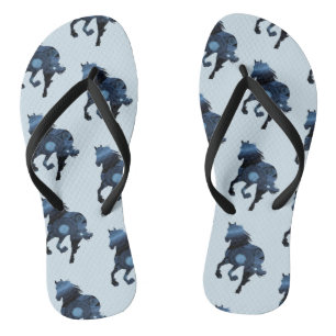 Cavalos, Chinelos Cavalo Azul