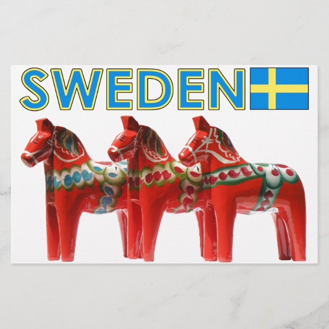 Cavalos Dala suecias (Frente)