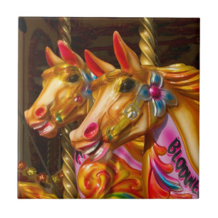 Cavalos de feliz-volta