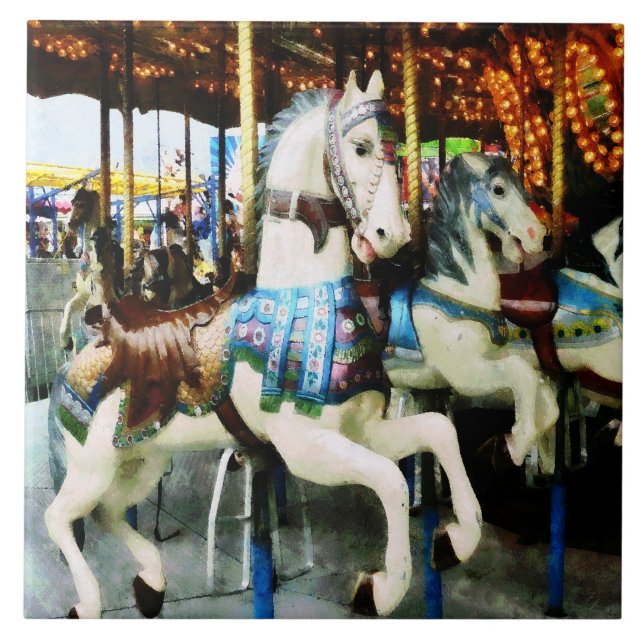 Cavalos do carrossel (Frente)