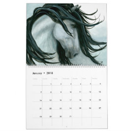 Cavalos Majestosos Por Calendário De Bihrle