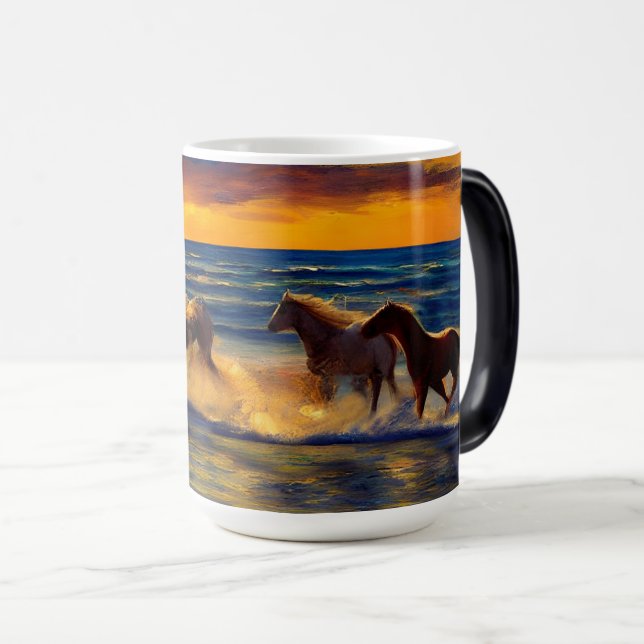 Cavalos Na Caneca Solar (Frente Esquerda)