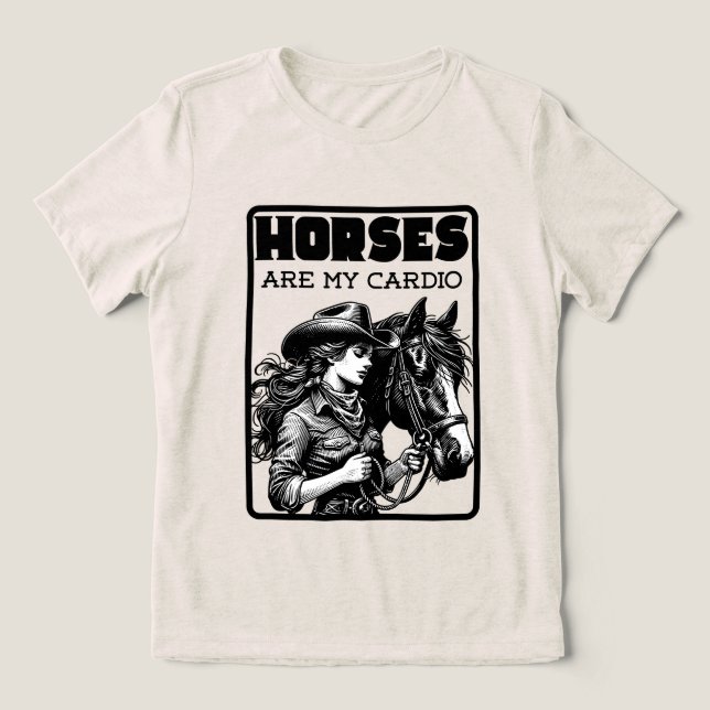 Cavalos São Meu Cardio (Design frontal)