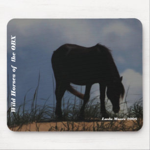 Cavalos selvagens do OBX Mousepad