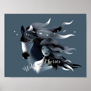 Cavalos selvagens Poster