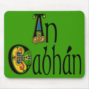 Cavan (gaélico) Mousepad