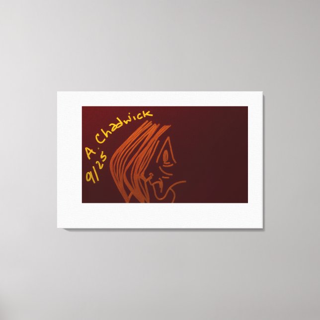 Cave Painting Stretched Canvas (Frente)