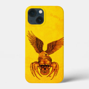 Caveira-aranha com águia