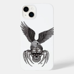 Caveira-aranha com águia