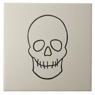 Caveira - Branco Osso e Preto Morto