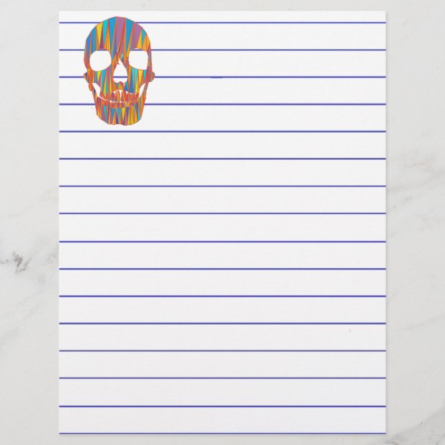 Caveira Colorida (Frente)