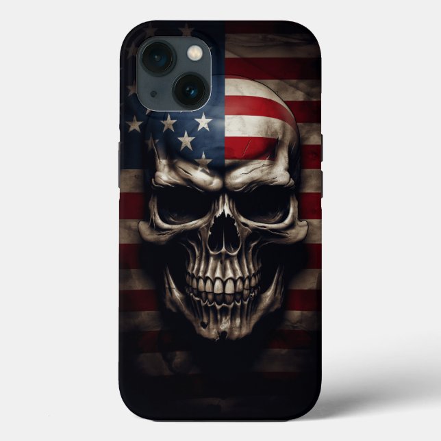 Caveira da Bandeira Americana  (Verso)