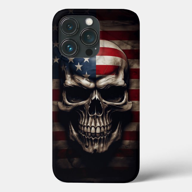 Caveira da Bandeira Americana  (Verso)
