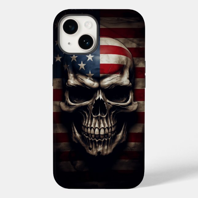 Caveira da Bandeira Americana  (Verso)