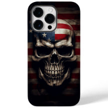 Caveira da Bandeira Americana 