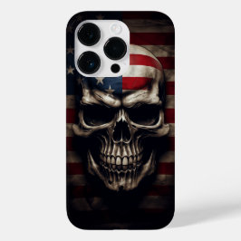 Caveira da Bandeira Americana 