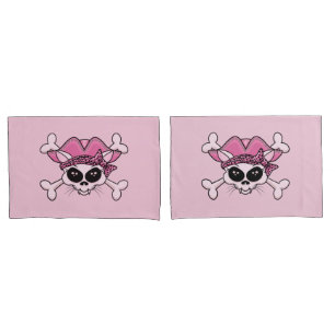 Caveira do Gatinho Pirata bonito