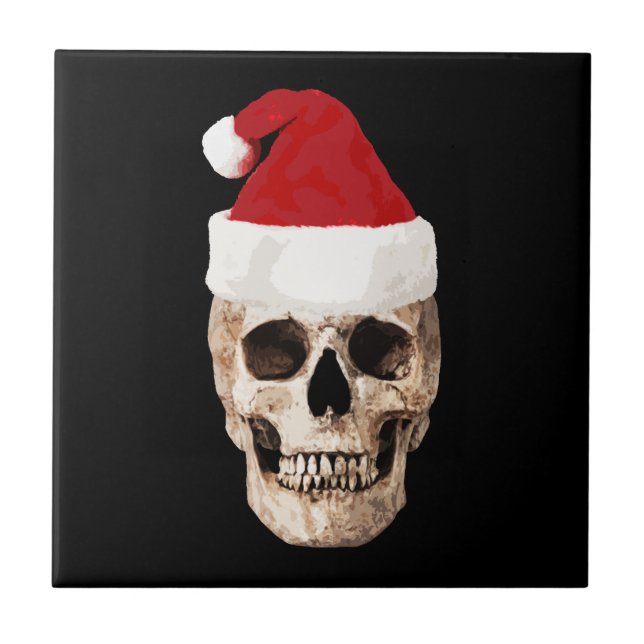 Caveira do Papai Noel - Natal é Morto (Frente)