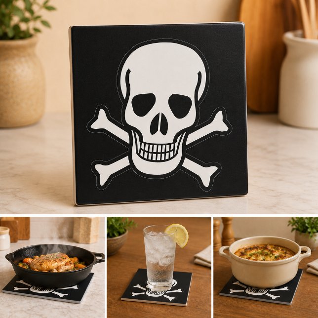 Caveira e Ossos Cruzados (Skull and Crossbones Tile)