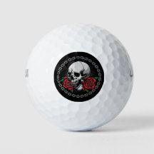 Caveira e Rosas