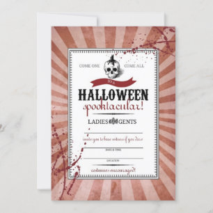 Caveira Estampunk Vermelha