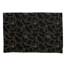 Caveira Floral Gótica do ornamentado com Detalhes 