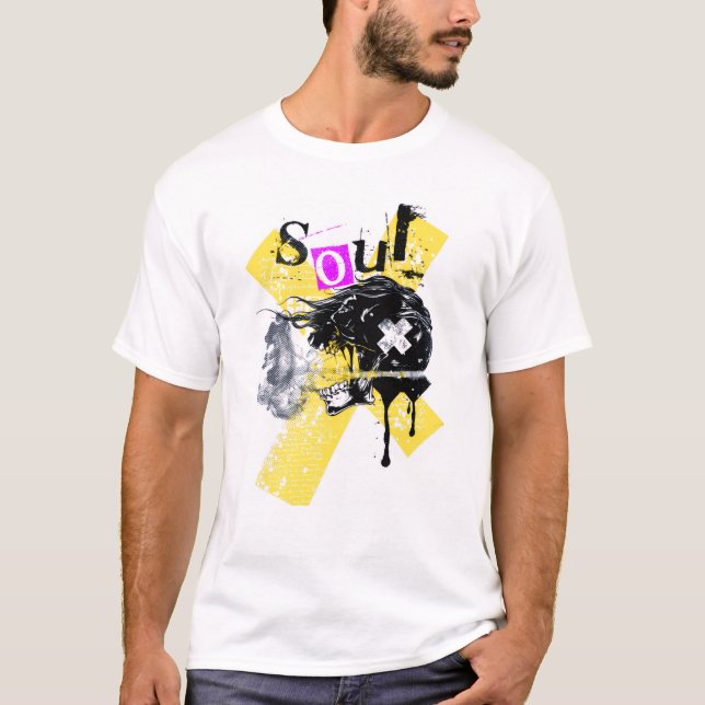 Caveira "Soul X" - Camisa T (Frente)