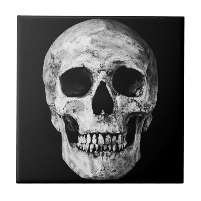 Caveira Velha e Meteorada - Preto e Branco (Frente)